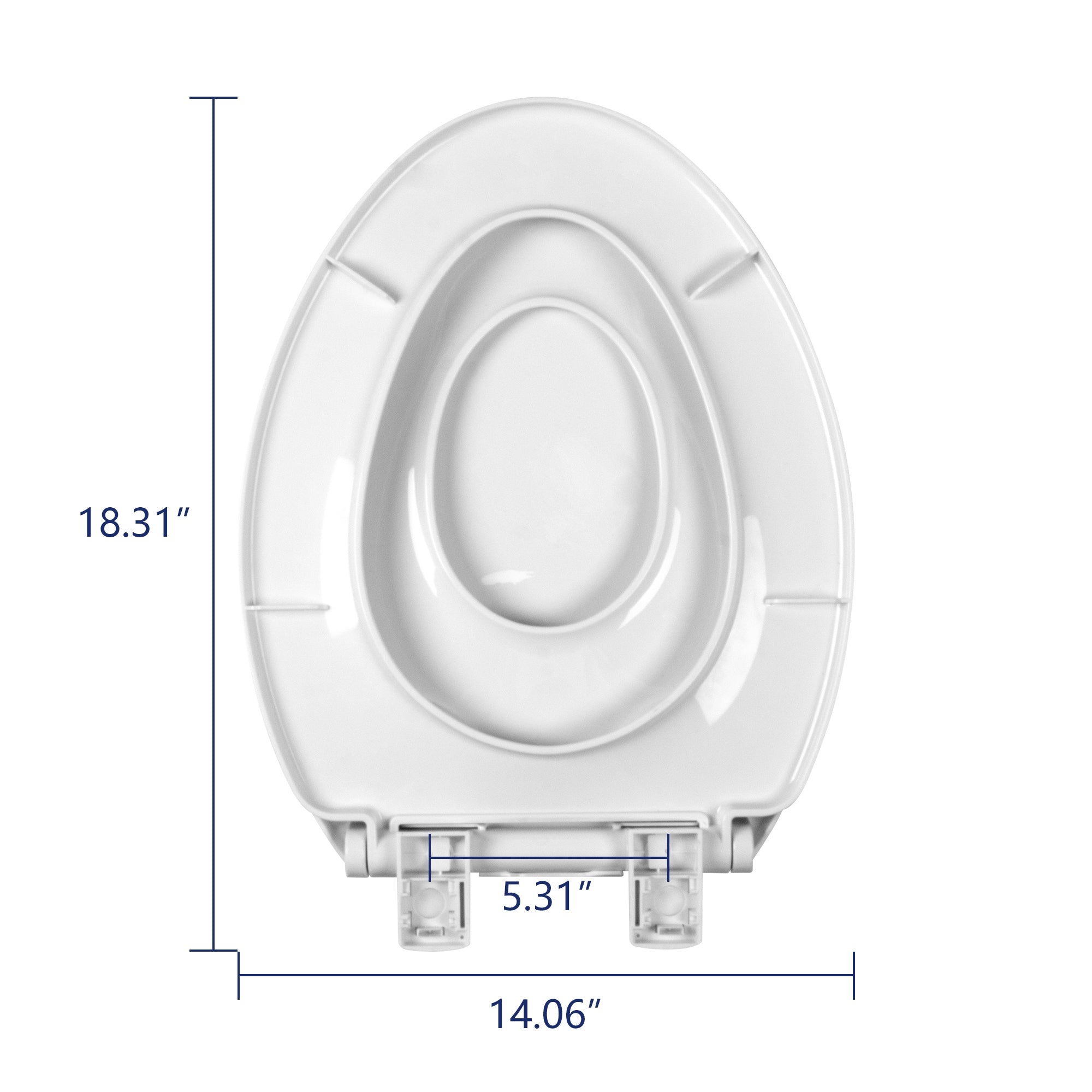 ALLY One-Piece Elongated Toilet, 1.1/1.6GPF Dual-Flush with Multiple Colors
