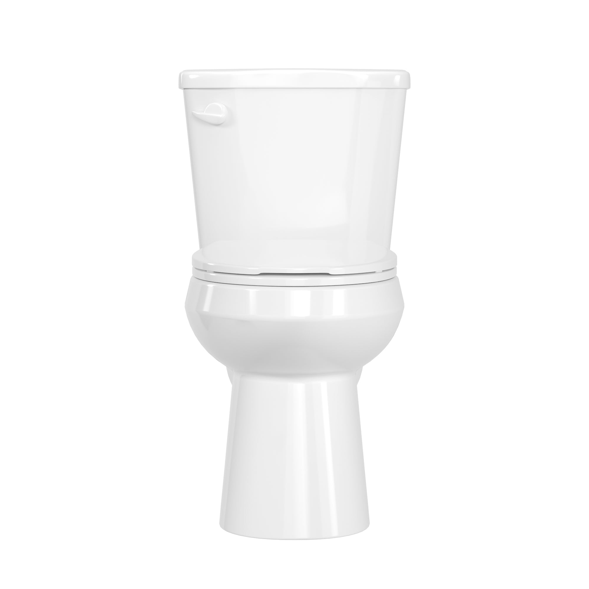 17" ADA Chair Height 2-Piece 1.28 GPF Single Flush Elongated Toilet in White, MaP 1000g, Soft-Close Seat