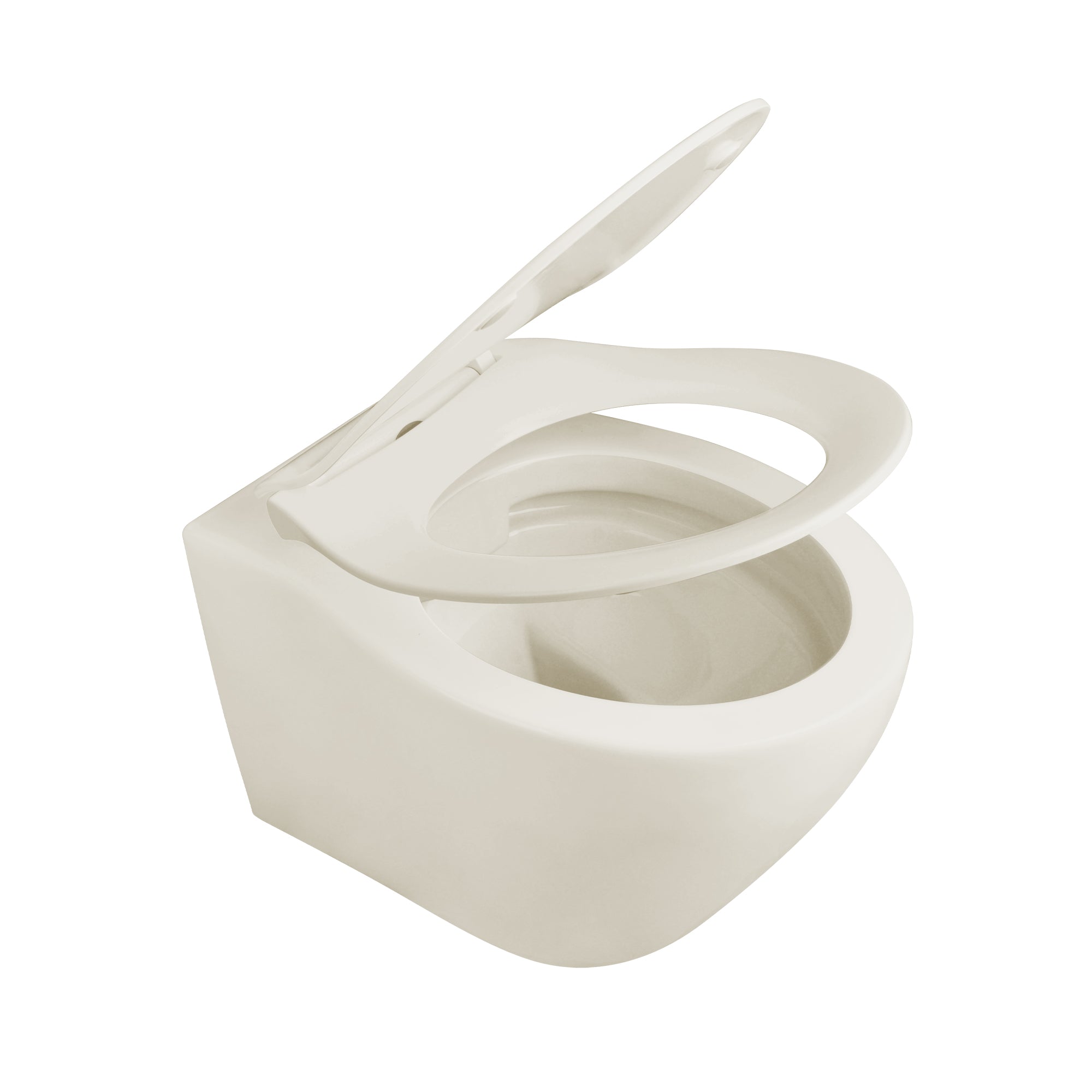 LIBERTY Wall-Hung Elongated Toilet, 1.1/1.6GPF Dual-Flush with Multiple Colors