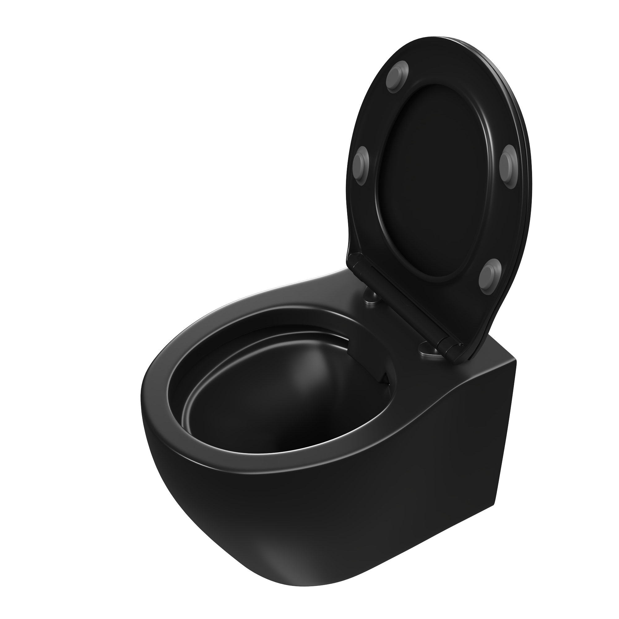 LIBERTY Wall-Hung Elongated Toilet, 1.1/1.6GPF Dual-Flush with Multiple Colors