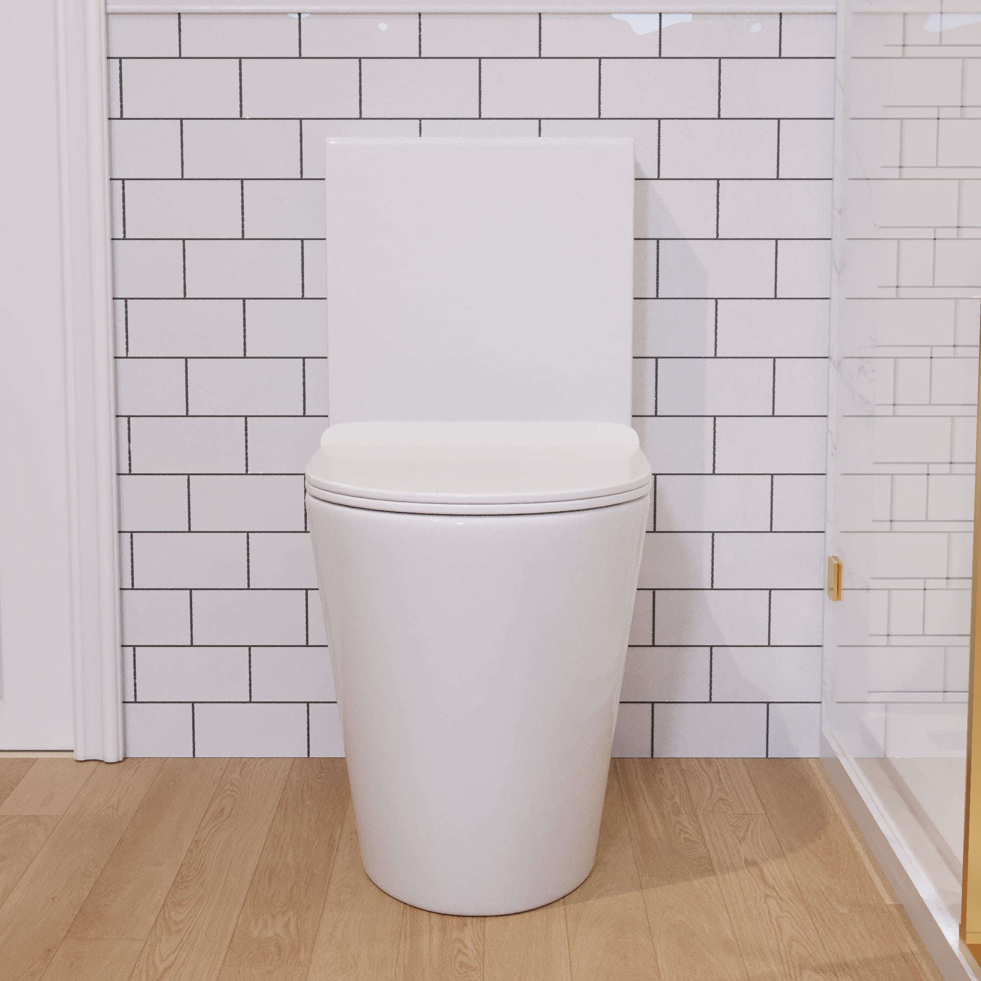 One-Piece Elongated Toilet, 1.19/0.85 GPF Dual-Flush
