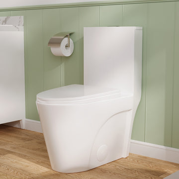 ACE One-Piece Elongated Toilet, 1.1/1.6 GPF Dual-Flush