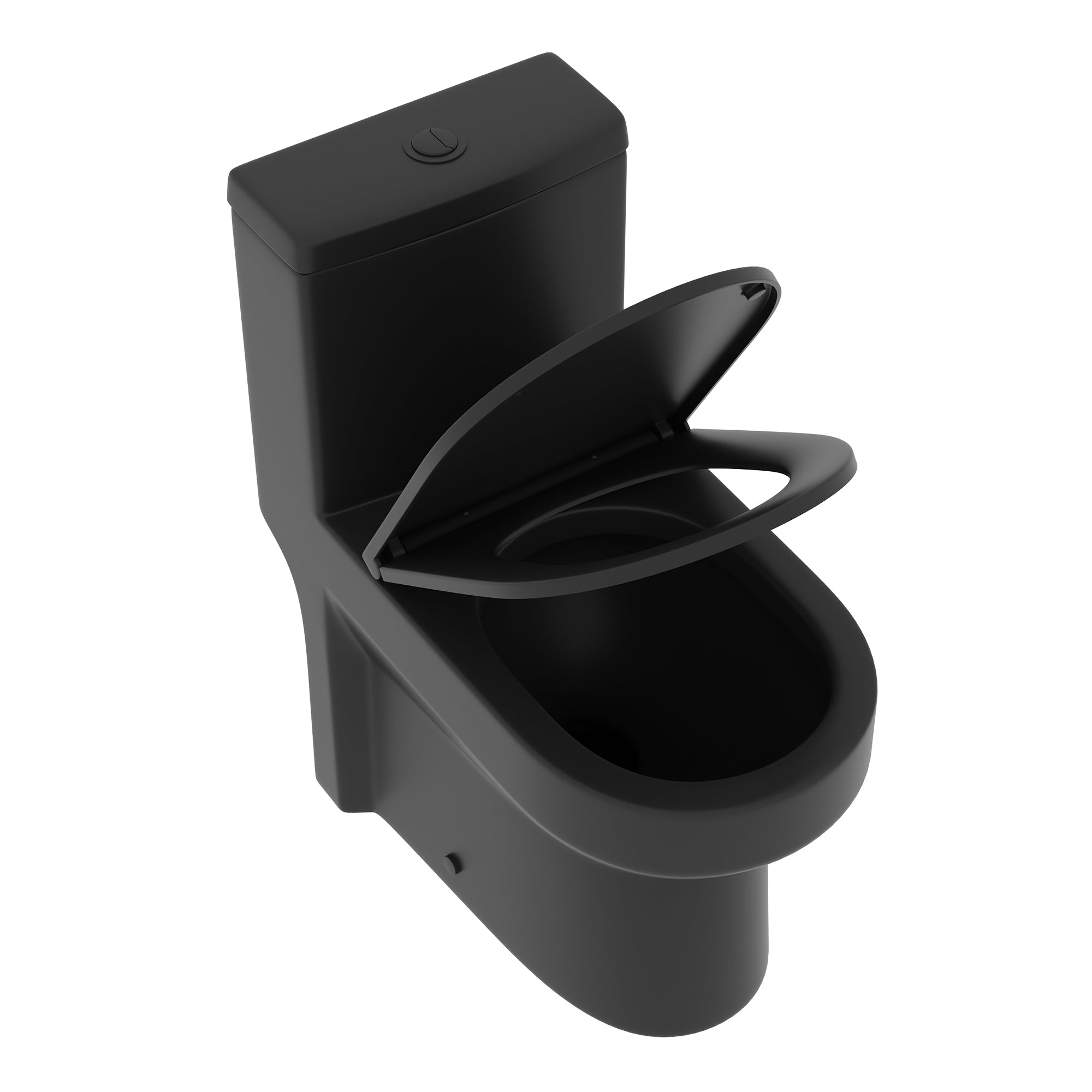 LIBERTY One-Piece Round Toilet, 1.1/1.6GPF Dual-Flush with Multiple Colors