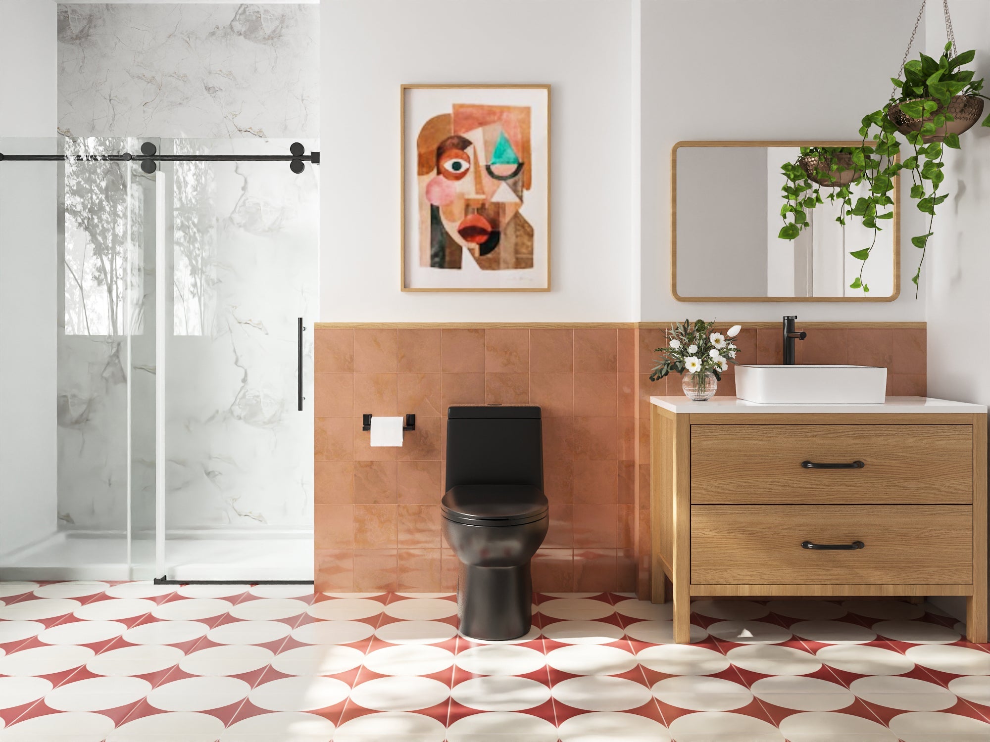 ALLY One-Piece Elongated Toilet, 1.1/1.6GPF Dual-Flush with Multiple Colors