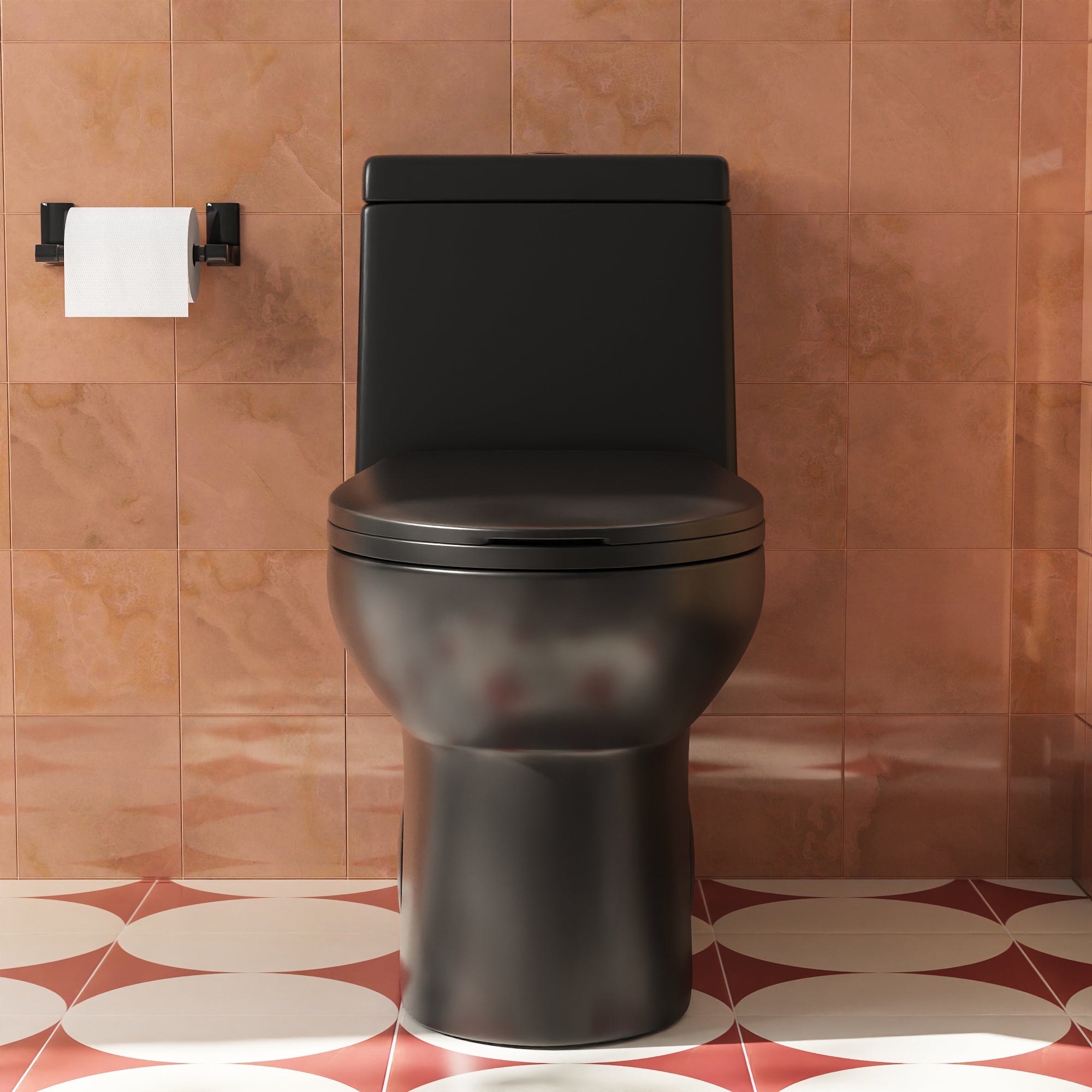 ALLY One-Piece Elongated Toilet, 1.1/1.6GPF Dual-Flush with Multiple Colors