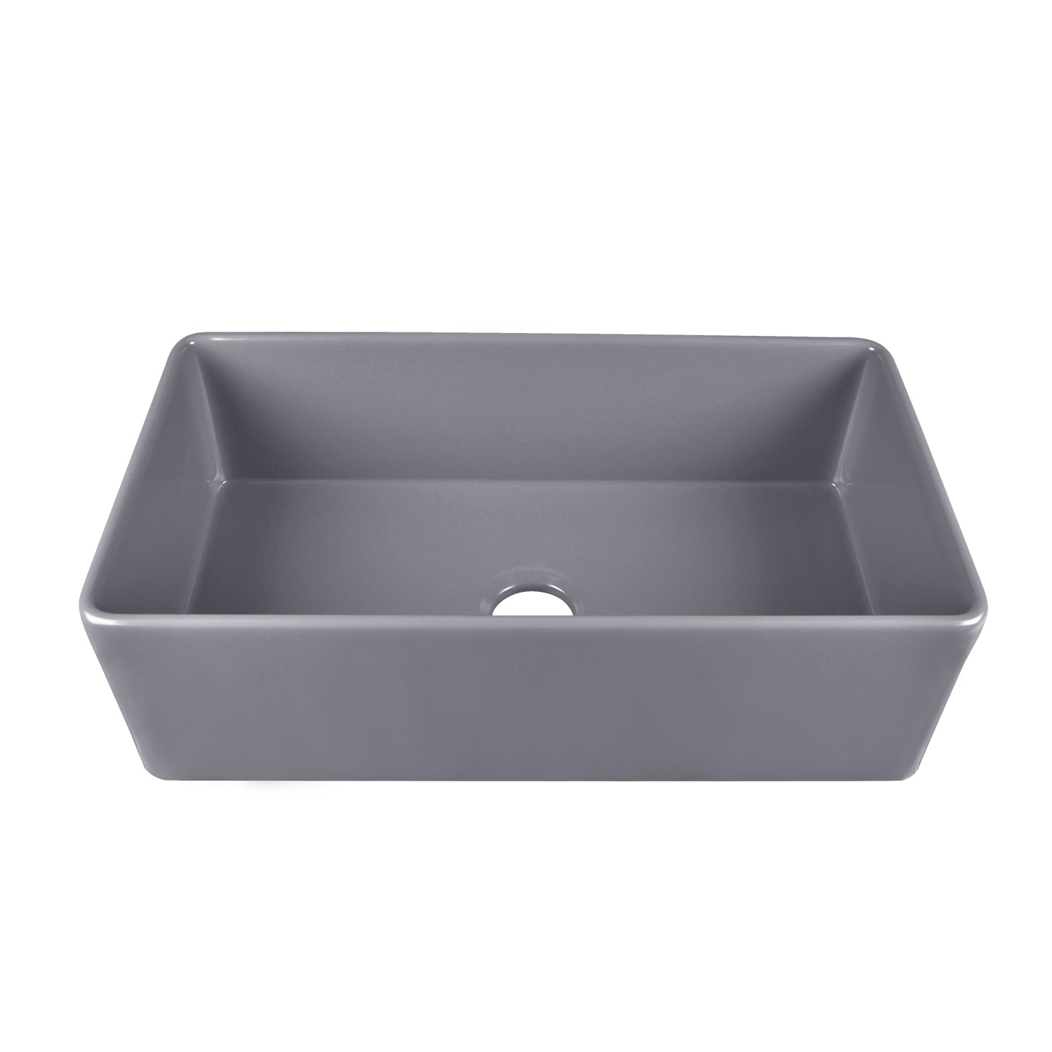 GROVE 36" L x 18" W Rectangular Farmhouse Kitchen Sink, Seamless With Multiple Colors and Sizes