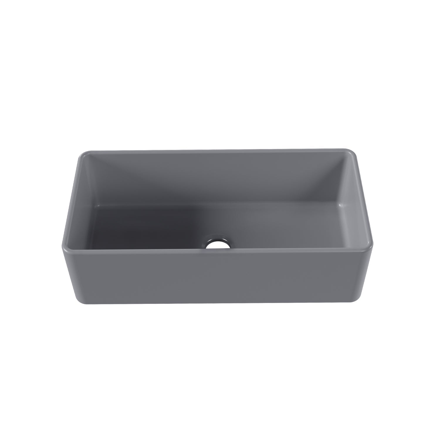 GROVE 36" L x 18" W Rectangular Farmhouse Kitchen Sink, Seamless With Multiple Colors and Sizes