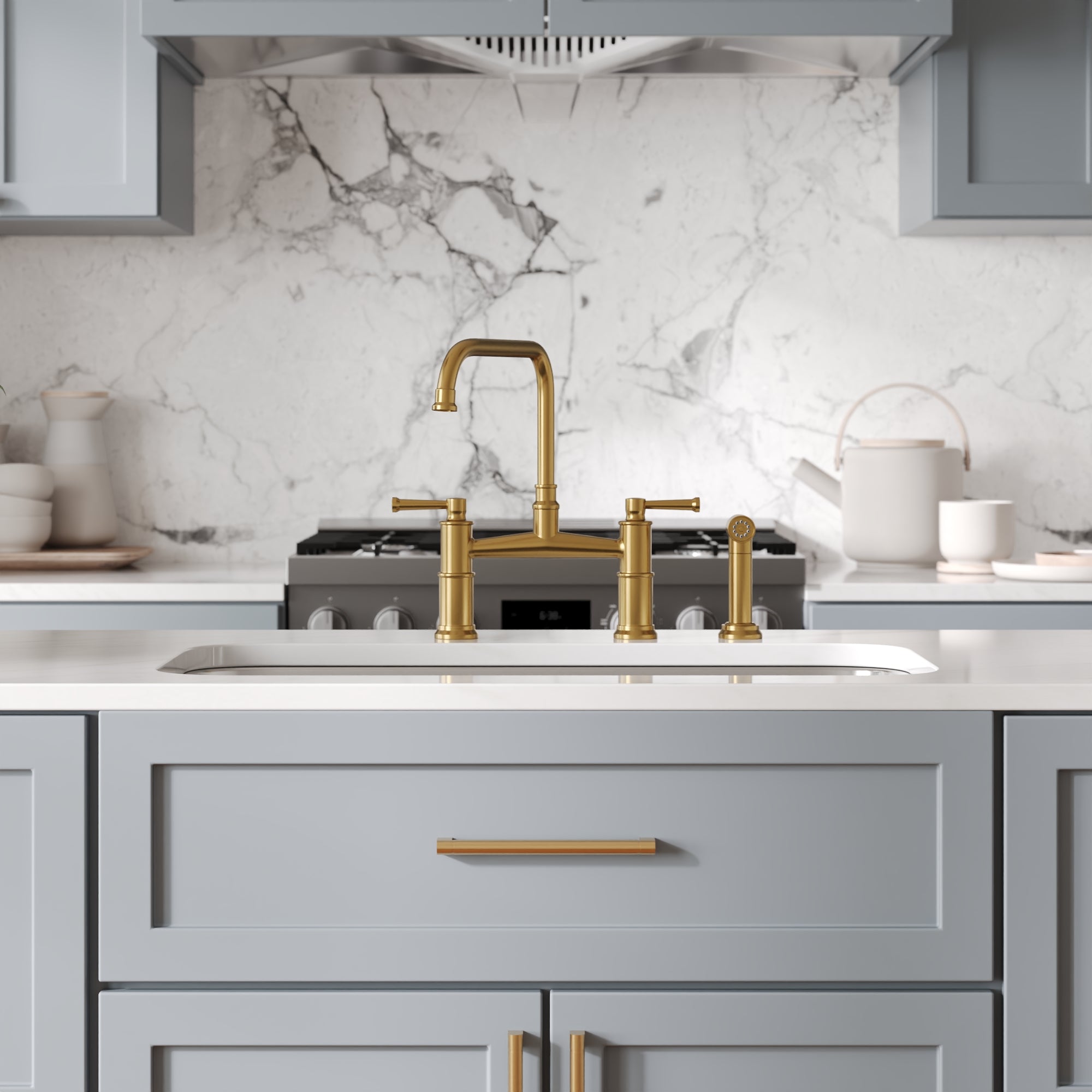 DeerValley 32-Inch Undermount Double Bowl Kitchen Sink, 50/50 18 Gauge Stainless Steel Kitchen Sink, Spacious Double Basin Design Sinks with Basket Strainer, Undermount Sinks for Modern Kitchens