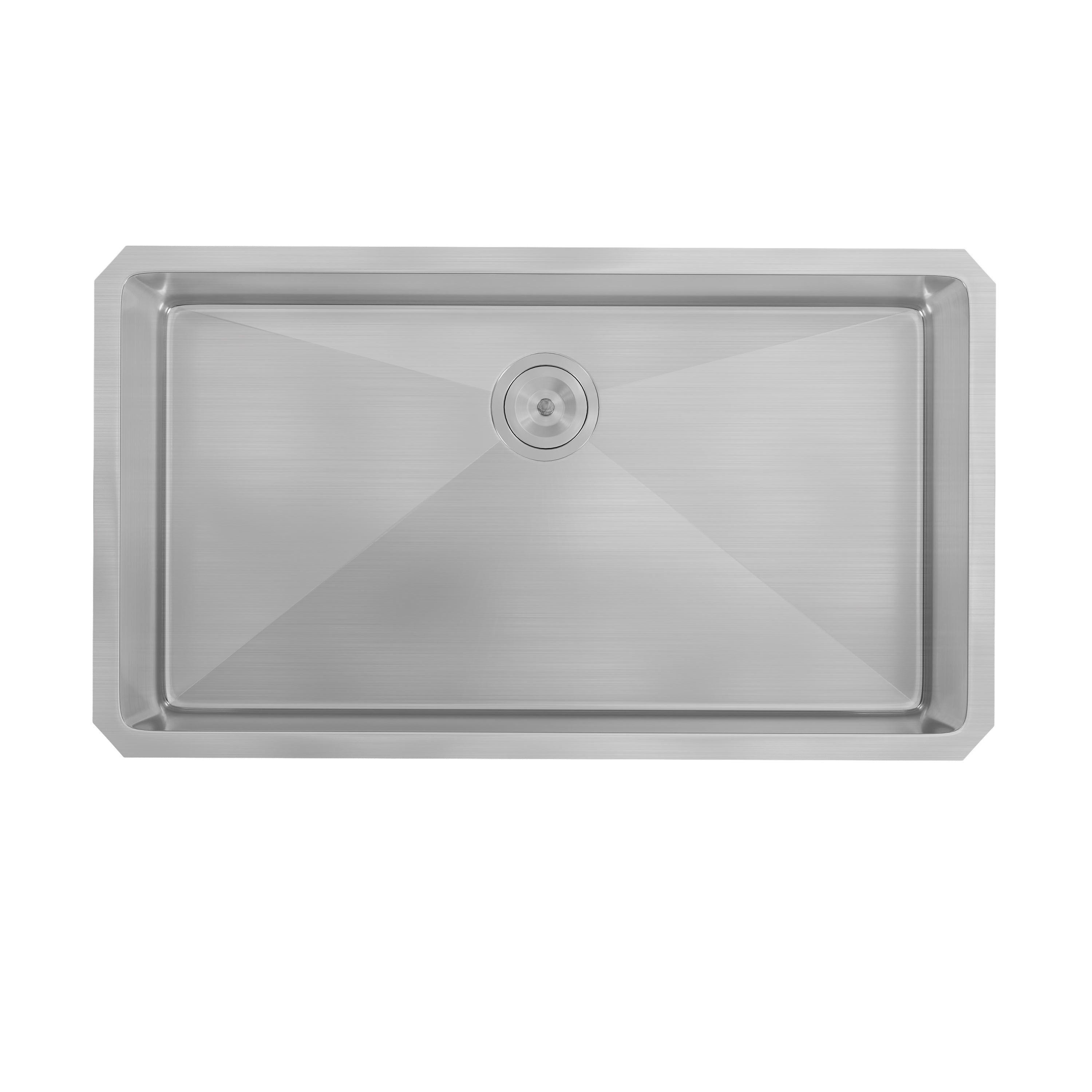 DeerValley DV-1K0603 Undermount Kitchen Sink, Stainless Steel & Grid Included
