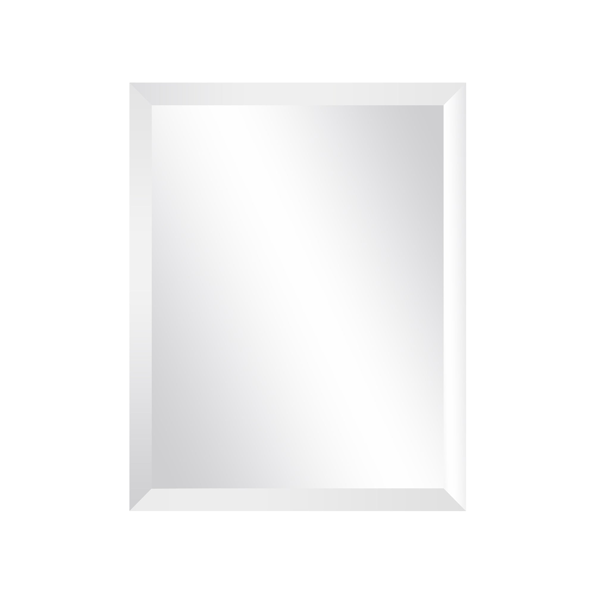 Rectangular Bathroom Medicine Cabinet, Frameless With Mirror With Multiple Types