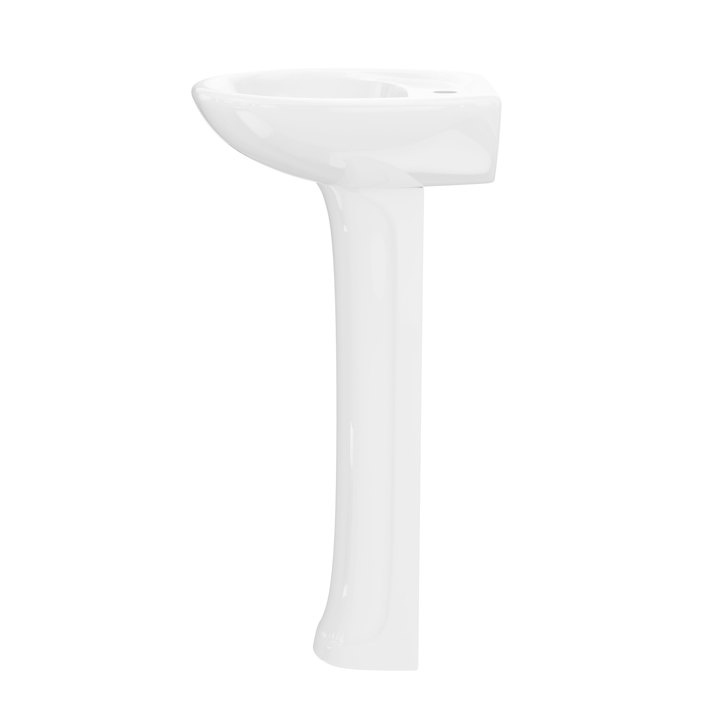 DeerValley DV-1P530 Pedestal Sink – Compact & Durable with Overflow