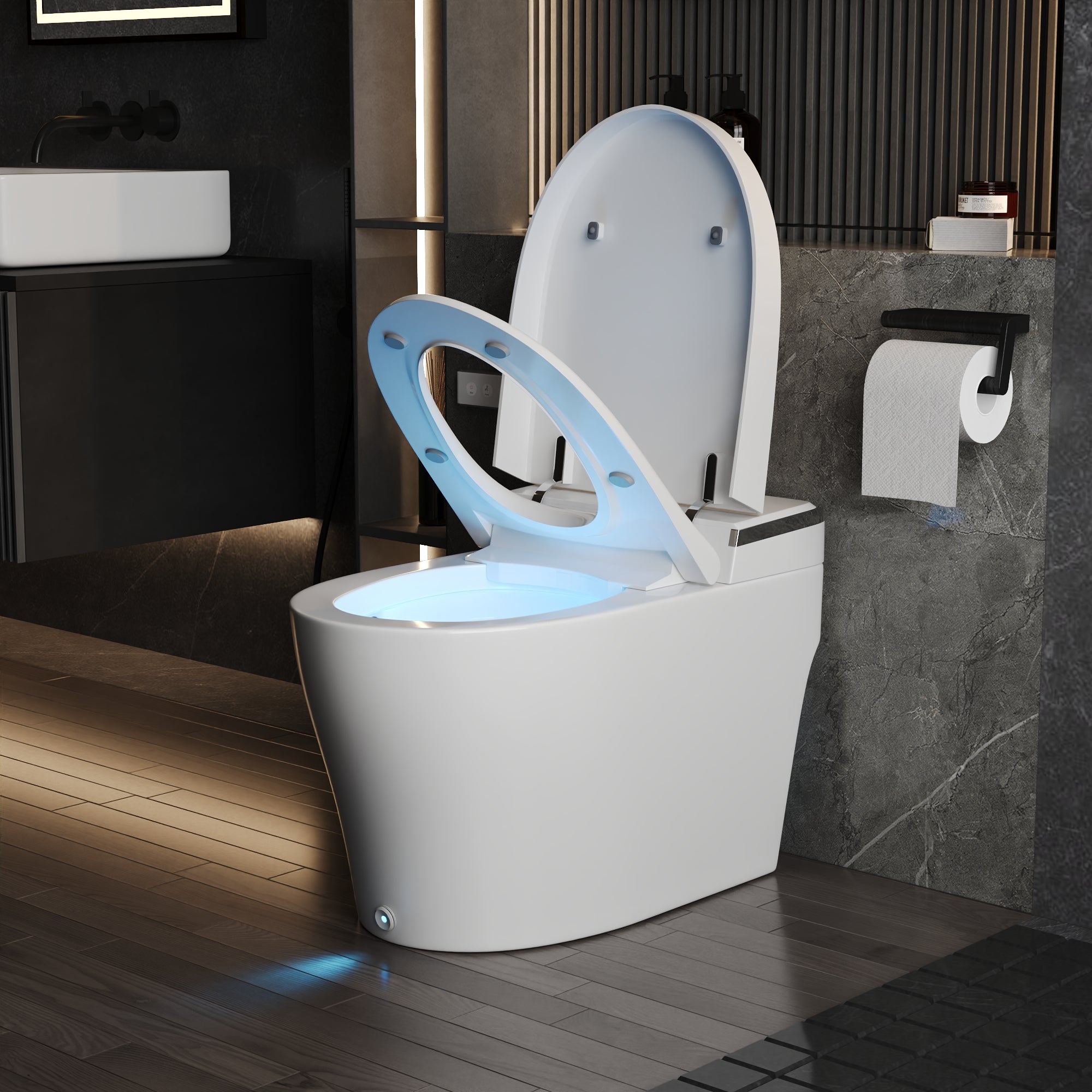 DeerValley DV-1S0029/V1/V3 Tankless Elongated Smart Toilet, One