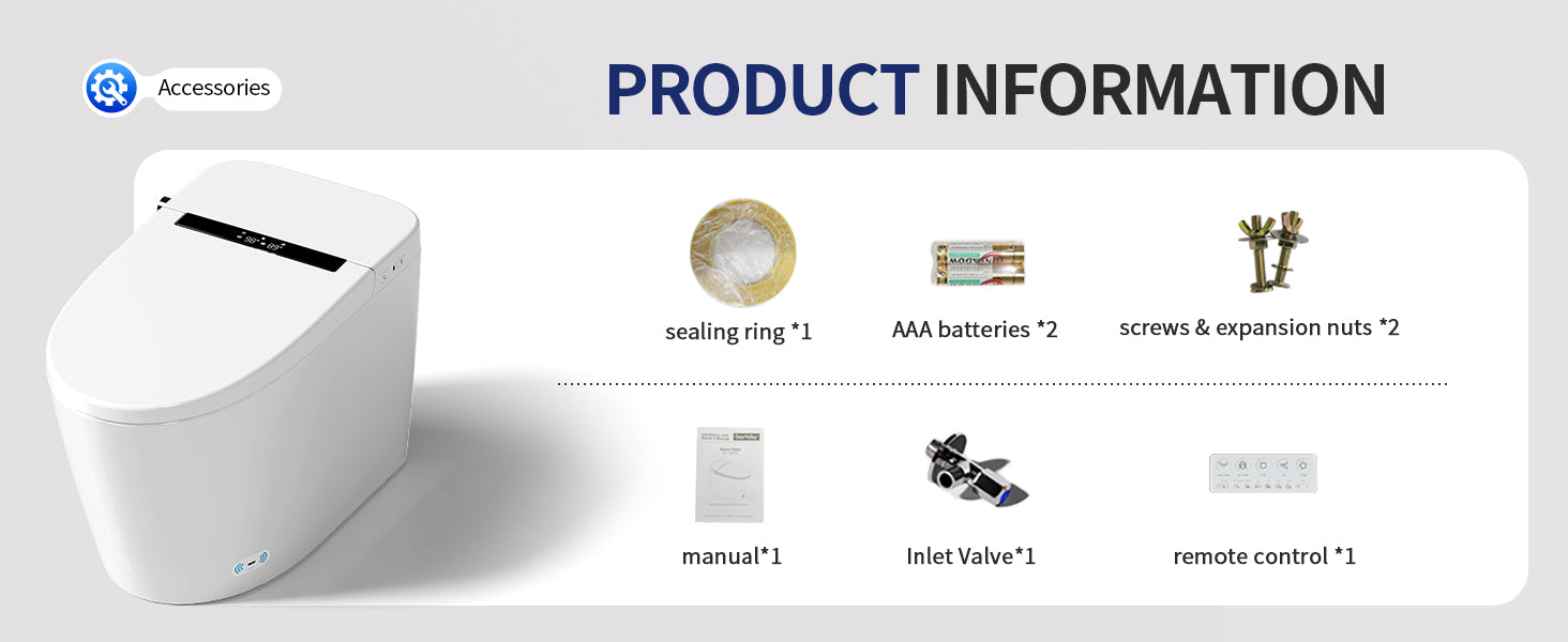 Smart Toilet Product Information