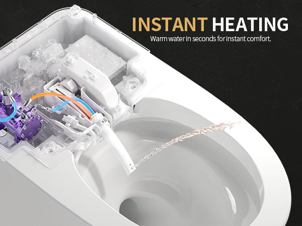 Smart Toilet Instant Warm Water