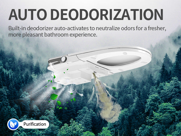 Smart Toilet Auto Deodorization