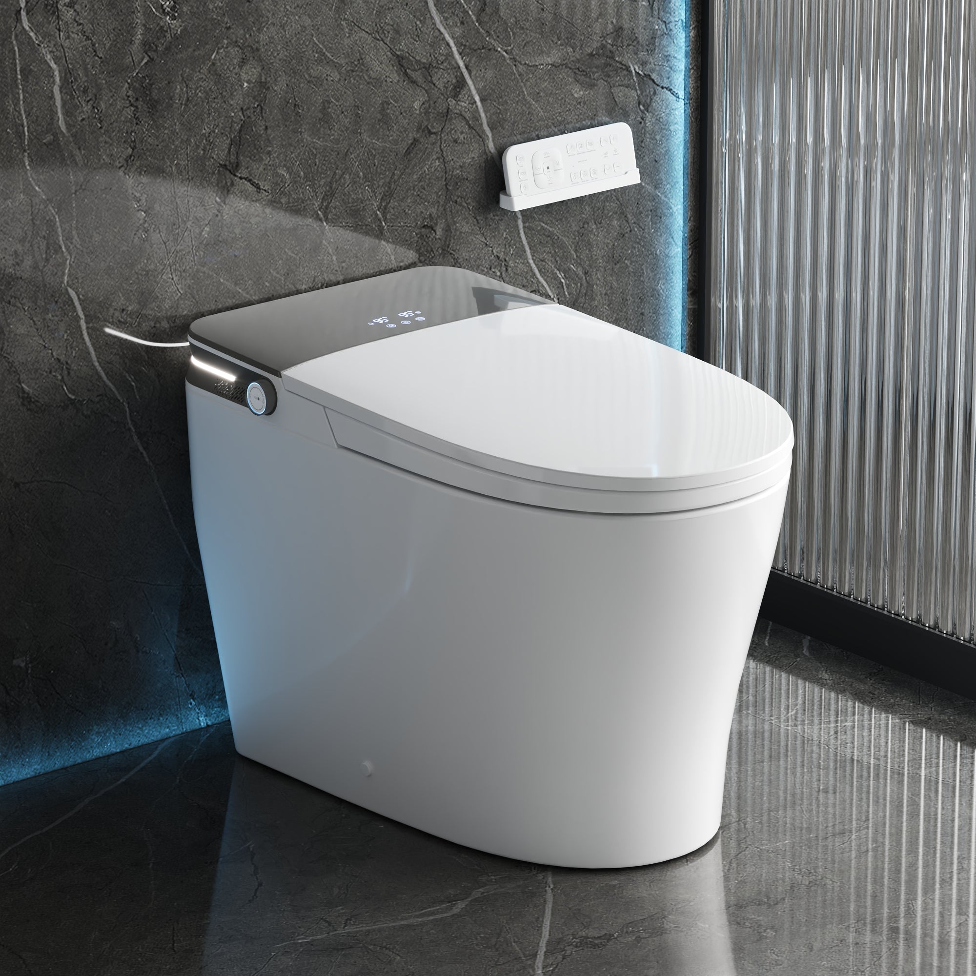 Toilet Seat Bidet Heated Smart Toilet