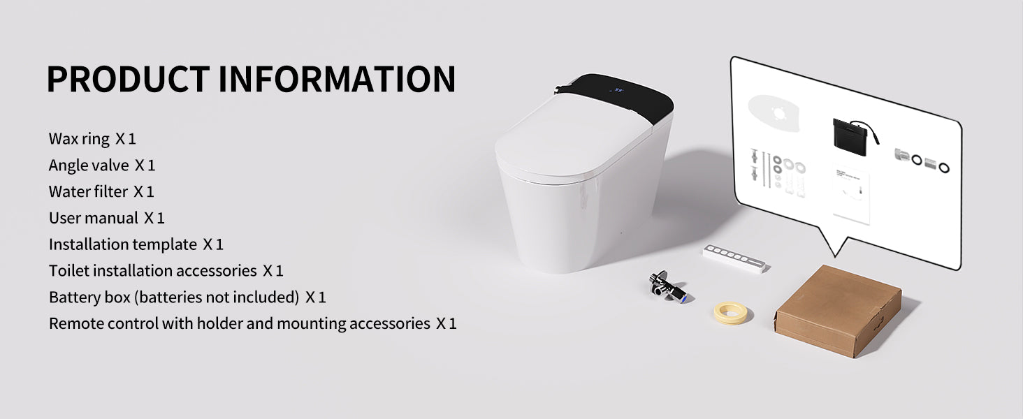 Smart Toilet Product Information