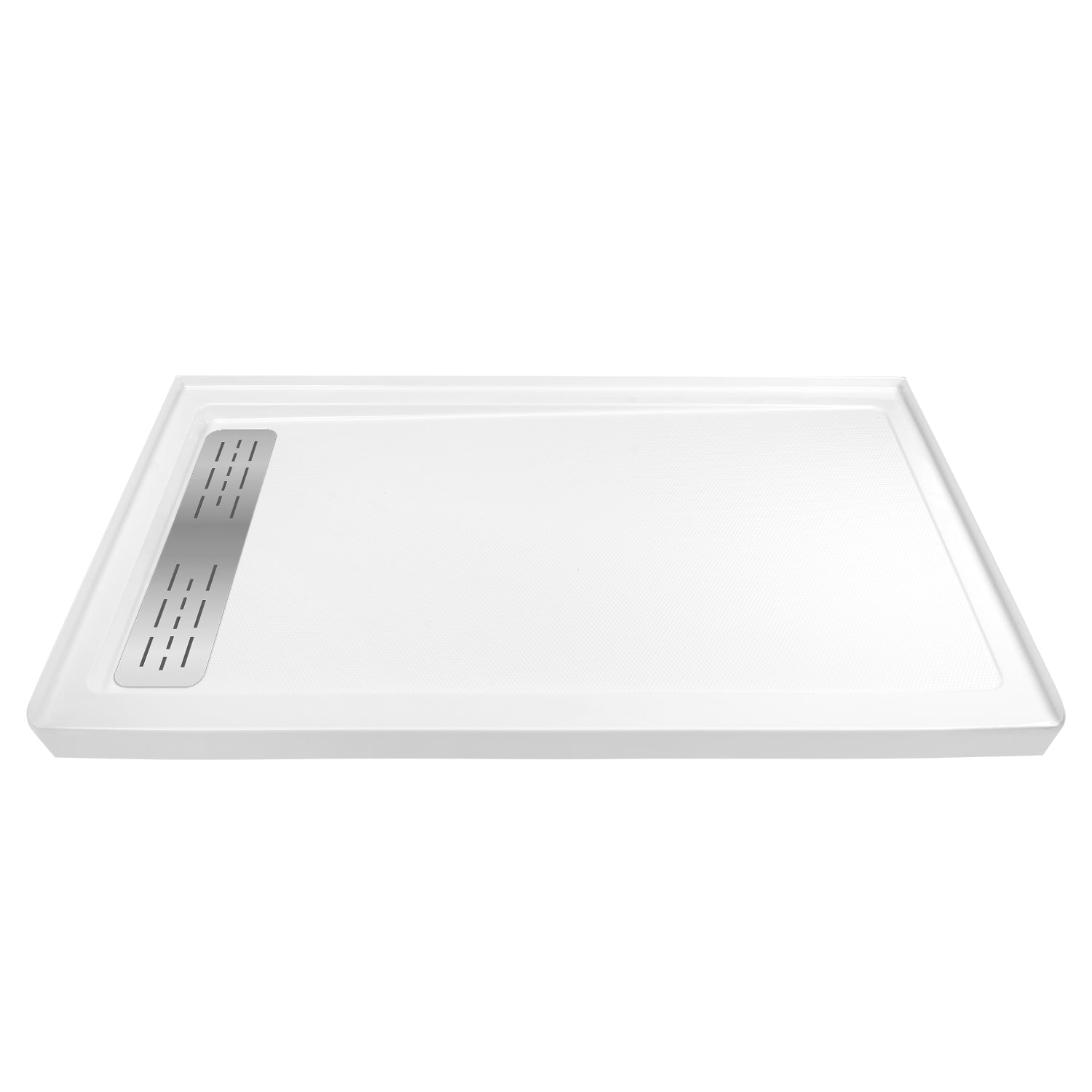 60"L x 32"W Rectangular Shower Base, Stain Resistant With Multiple Types