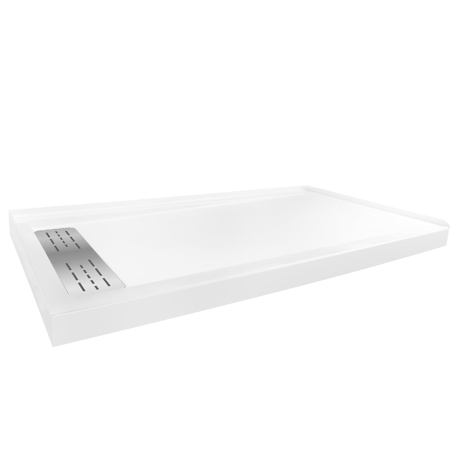 60"L x 32"W Rectangular Shower Base, Stain Resistant With Multiple Types
