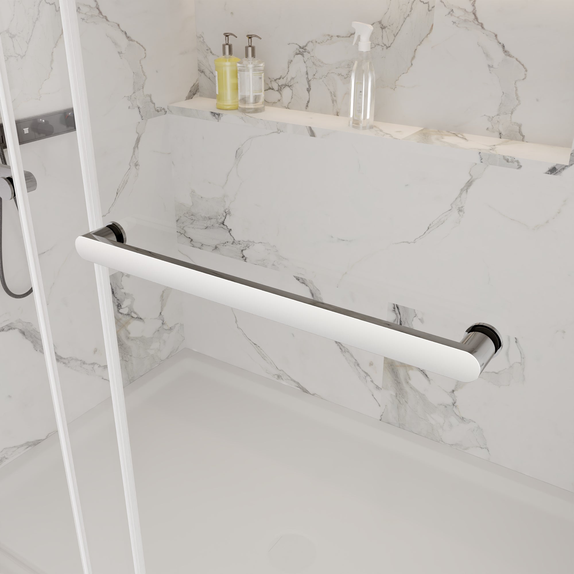 CONCORD 60"x 76" Shower Enclosure Double Sliding Frameless