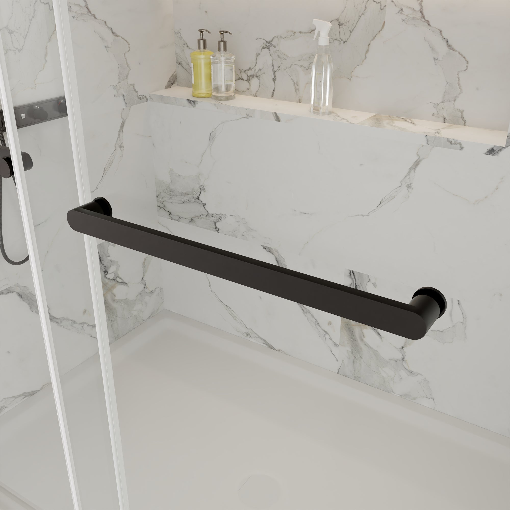 CONCORD 60"x 76" Shower Enclosure Double Sliding Frameless