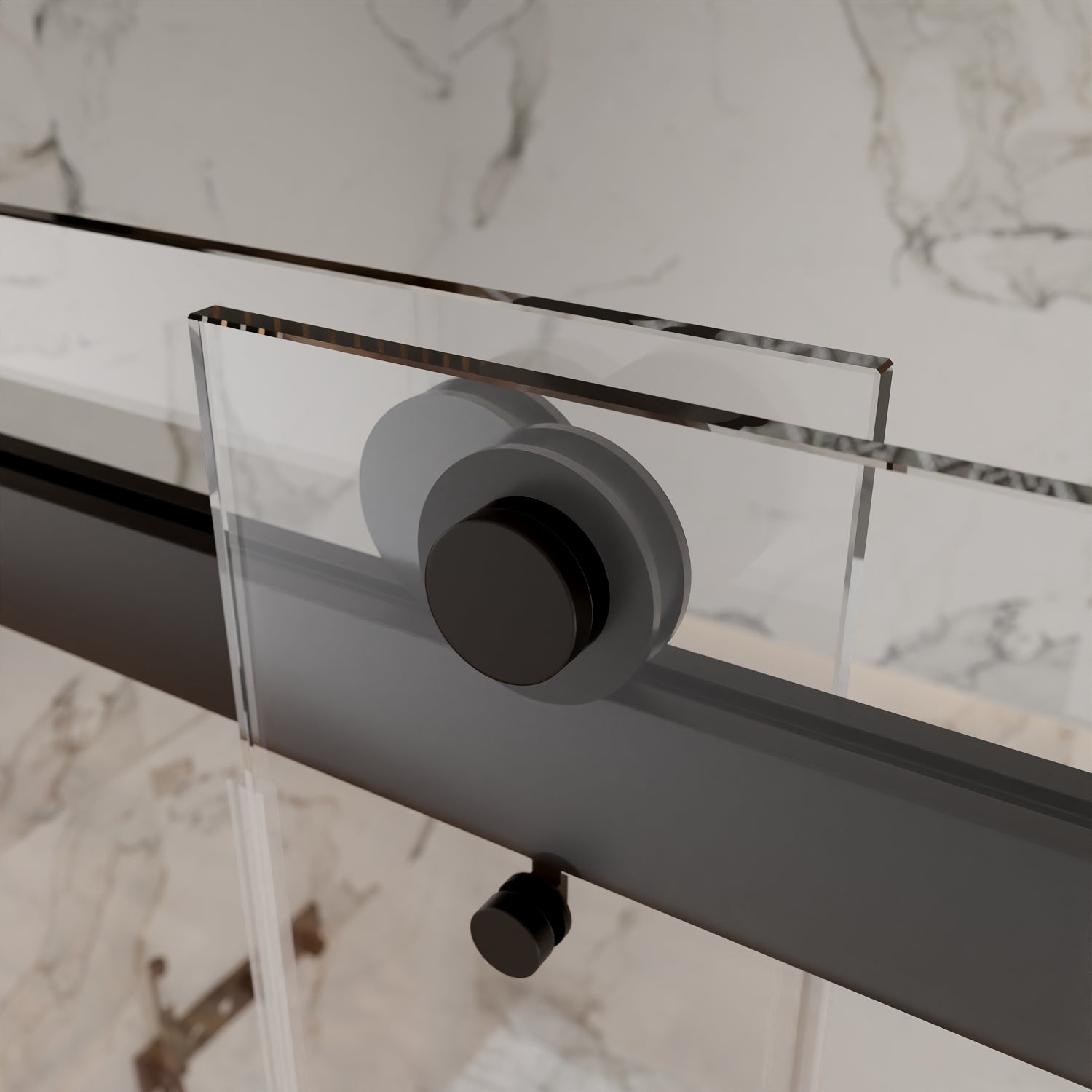 CONCORD 60"x 76" Shower Enclosure Double Sliding Frameless