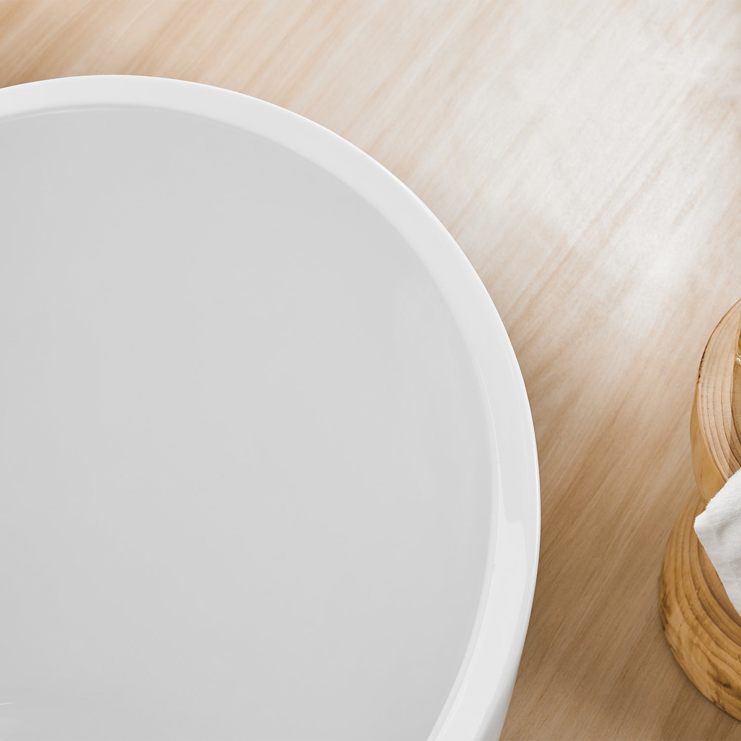 DeerValley Bath DeerValley DV-1T173 Prism 67" x 29" Freestanding Soaking Acrylic Bathtub