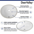 DeerValley Bath DeerValley DV-1U301 Liberty 16 1/2