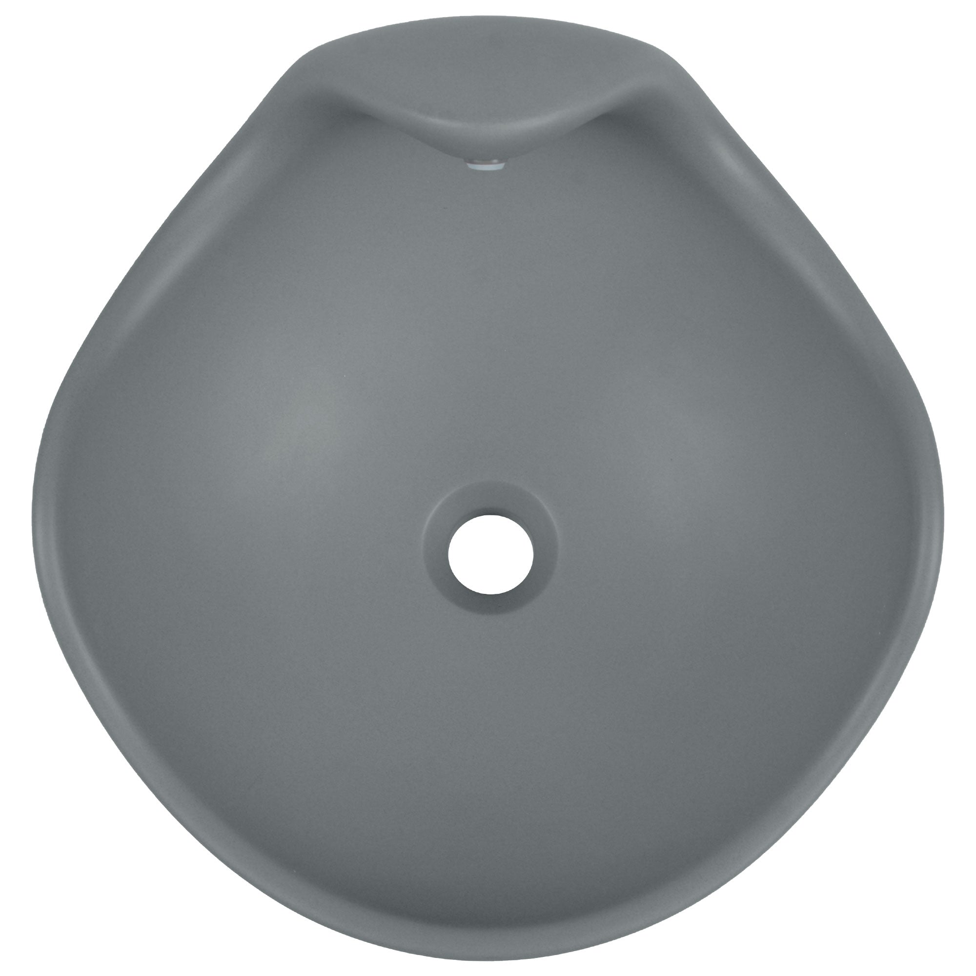 Wave Vessel Bathroom Sink With Multiple Colors, Concrete