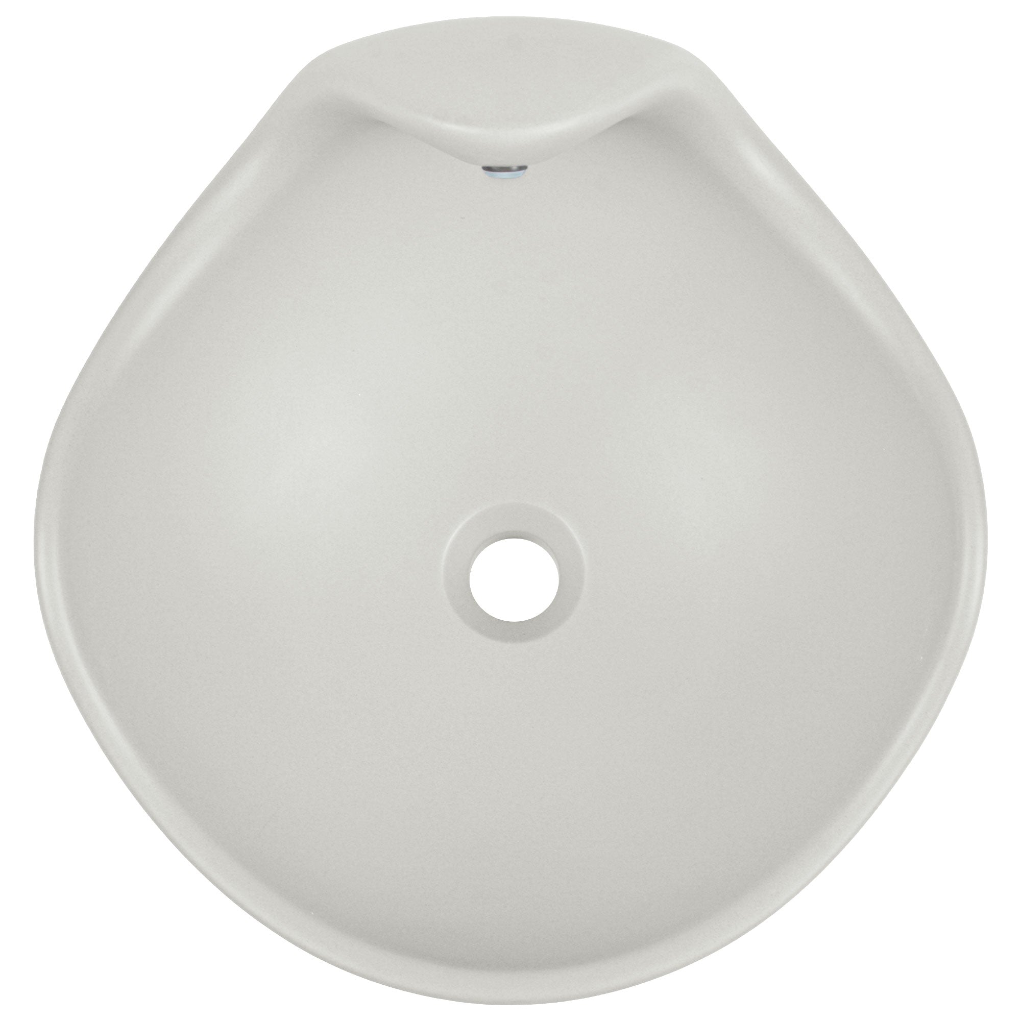 Wave Vessel Bathroom Sink With Multiple Colors, Concrete