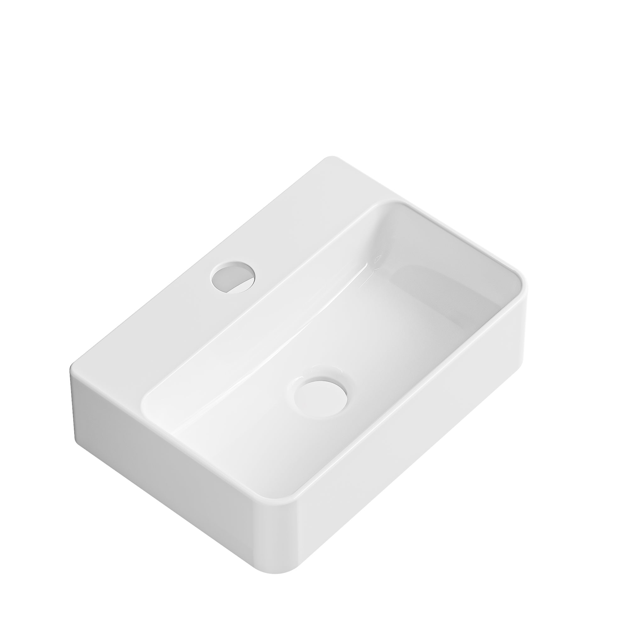 DeerValley DV-1WS0593 Wall-mount sink, Ceramic & Single Faucet Hole