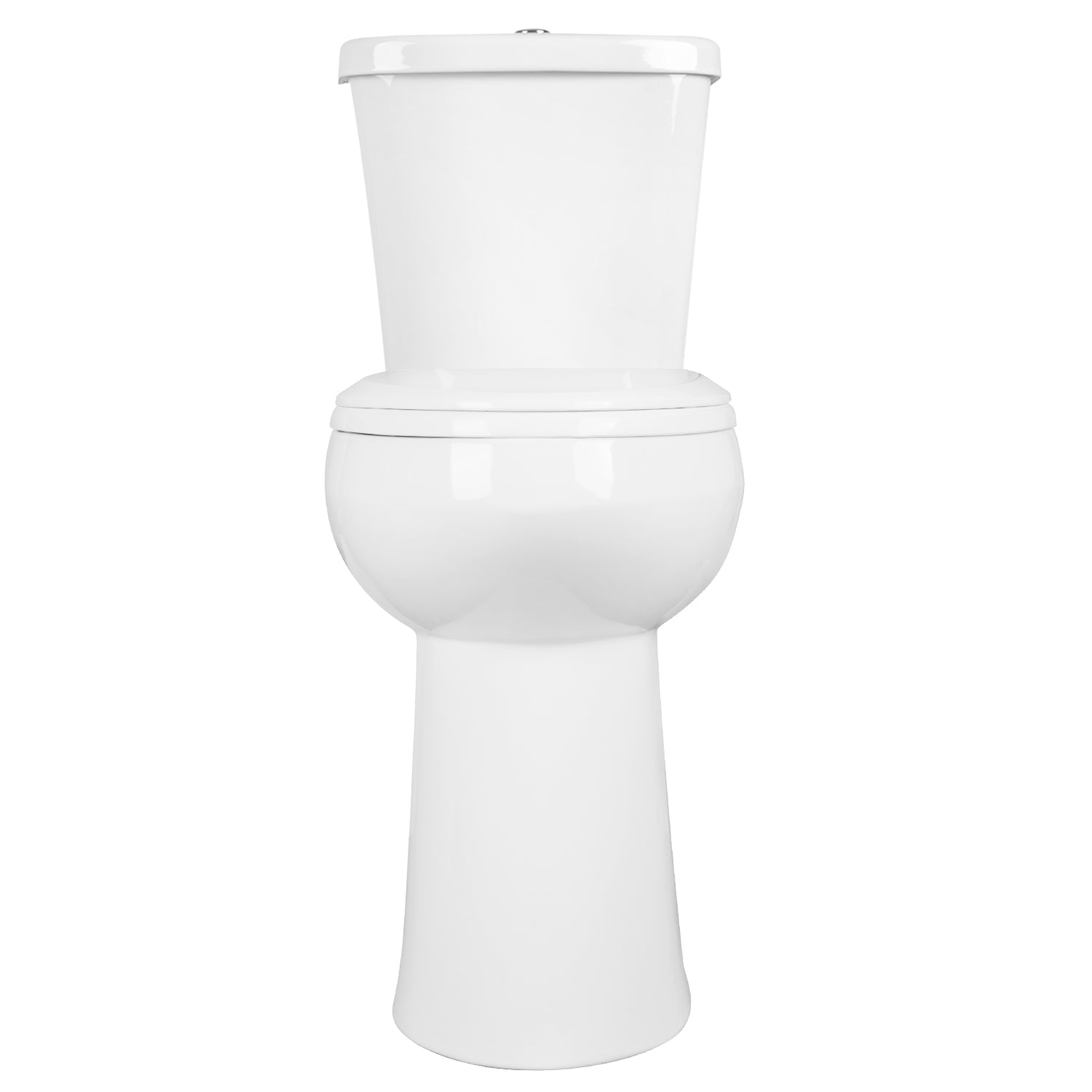 Two-Piece Elongated Toilet, 12" Rough-in Dual-Flush