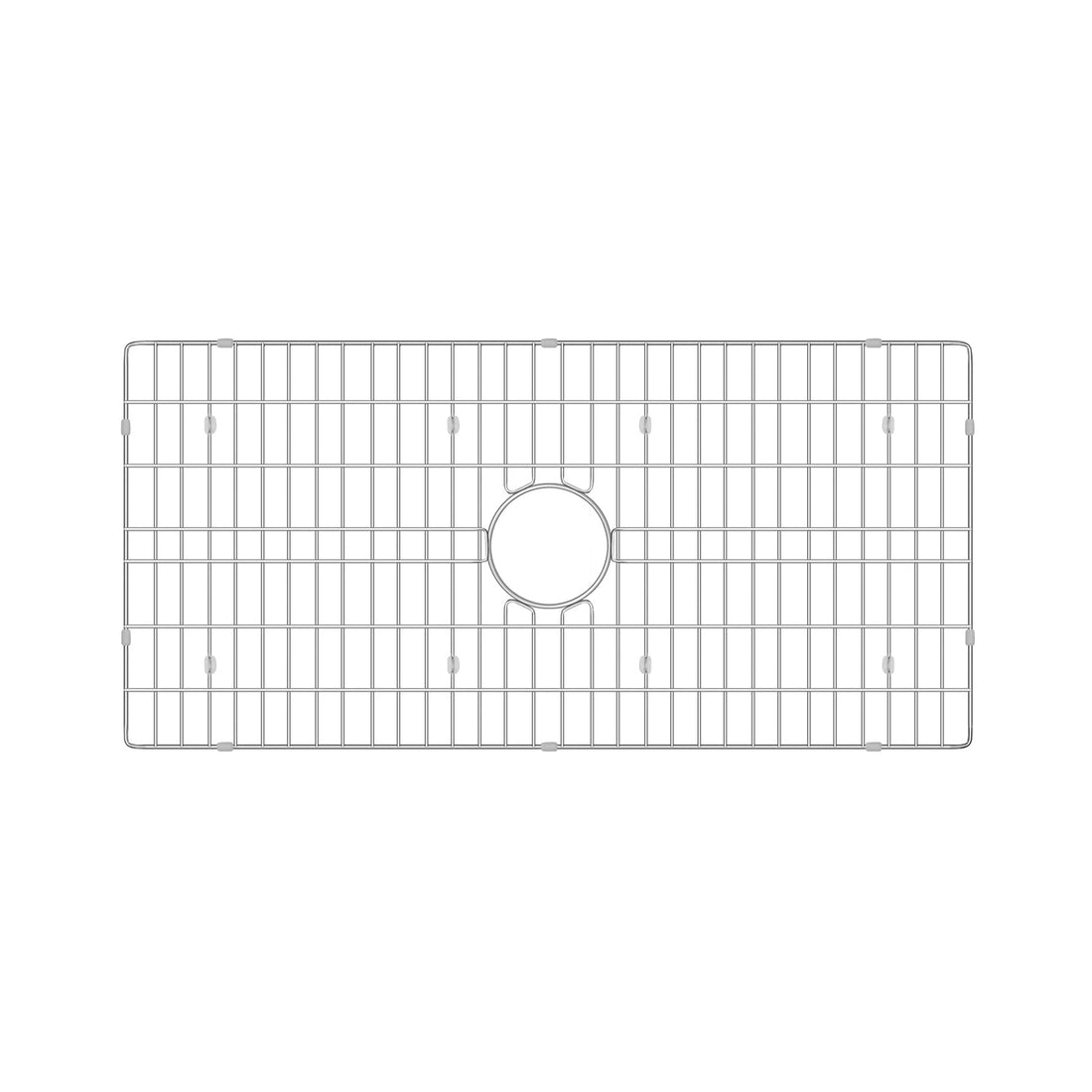 DeerValley Bath DeerValley DV-K505G10 35" x 17" Sink Grid (Compatible with DV-1K505)
