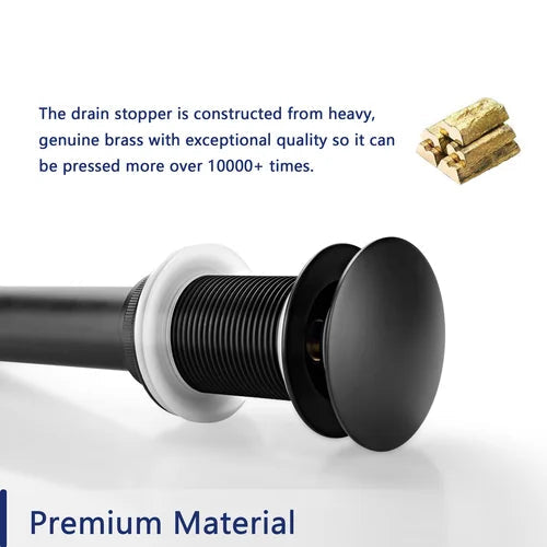 DeerValley Bath DeerValley DV-1D301 Pop-Up Bathroom Sink Drain Drains