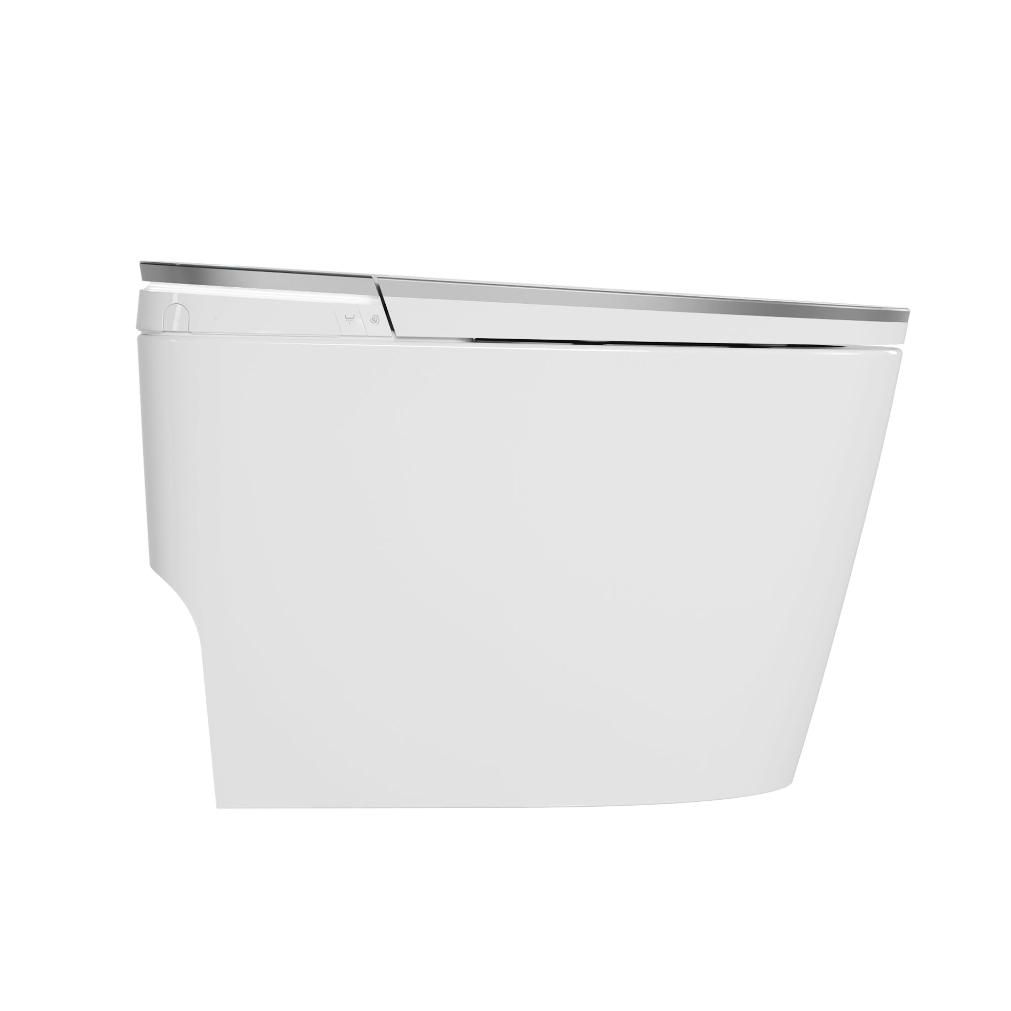 DeerValley DV-1S0336-V3 Premium Smart Toilet with Programmable Spa Cleaning, Foam Shield, ADA Comfort Height, Heated Seat, Warm Dryer, and Zero Water Pressure Flush – Touchless Luxury Bidet Toilet for Modern Families