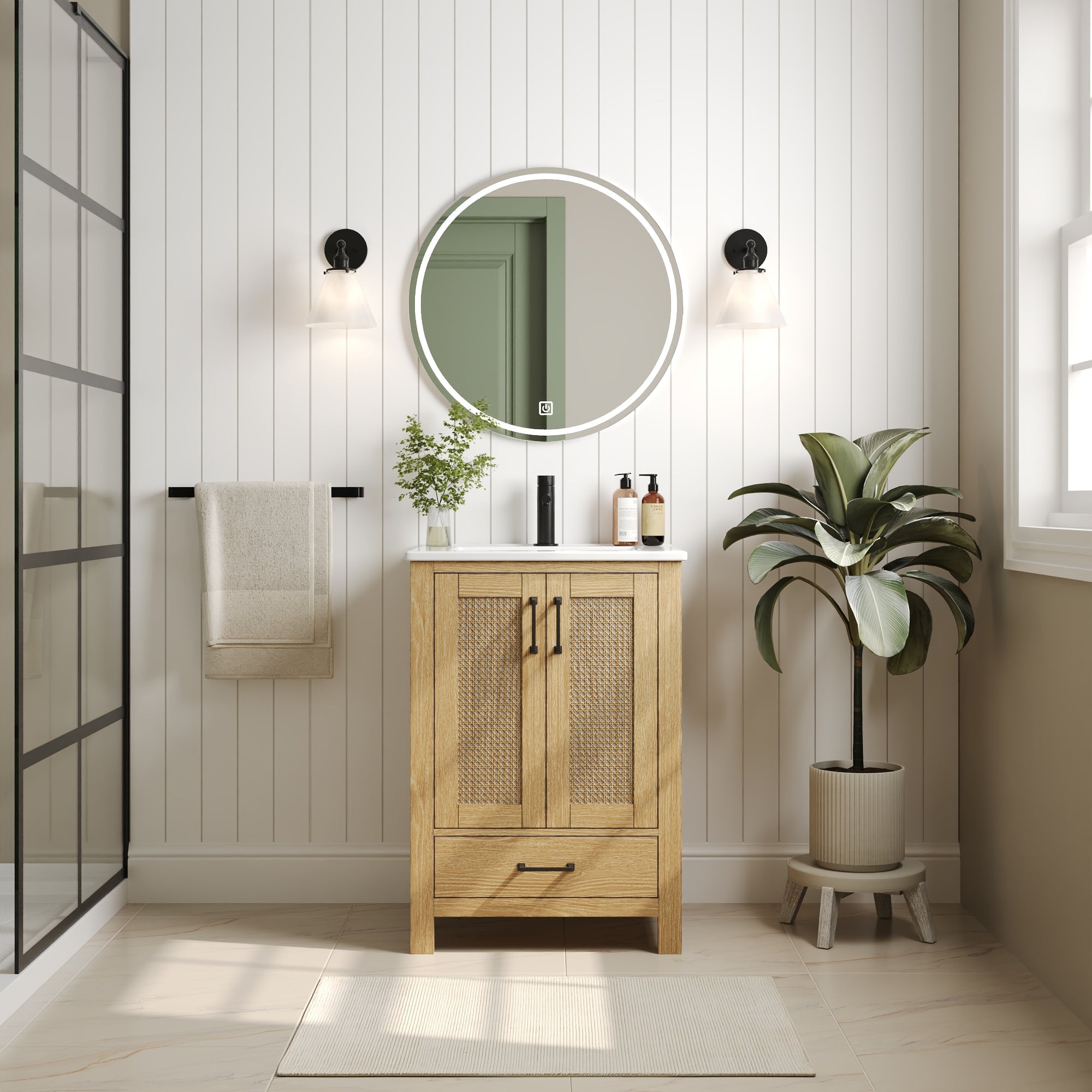 DeerValley DV-1BV0269NW Bathroom Vanities Pre-Assembled Silent