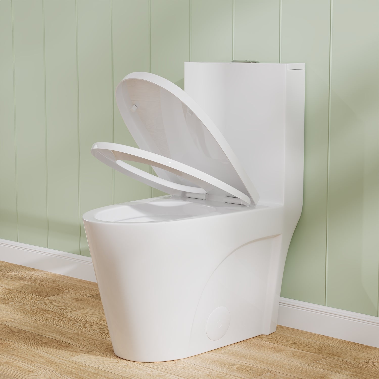 ACE One-Piece Elongated Toilet, 1.1/1.6 GPF Dual-Flush