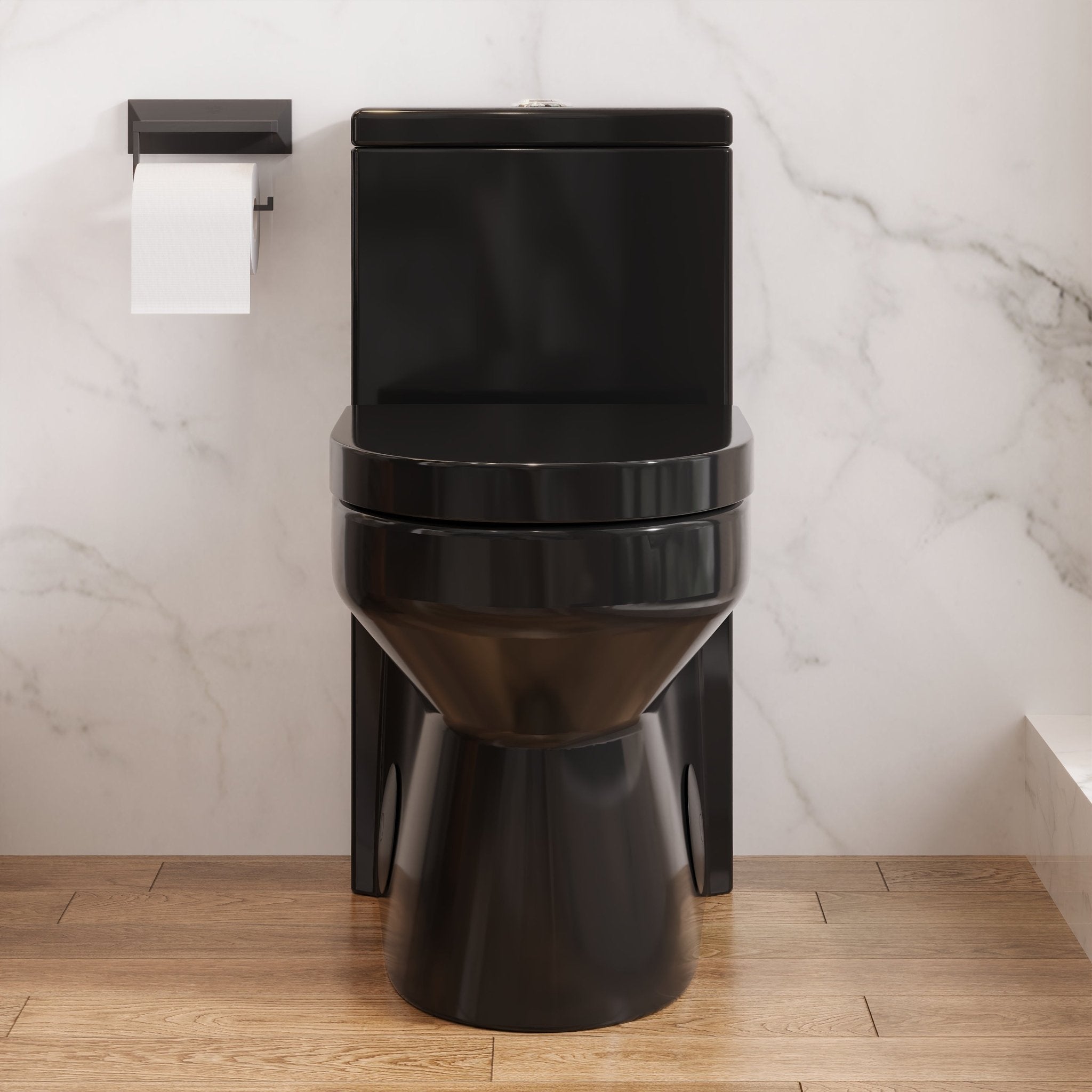 LIBERTY One-Piece Round Toilet, 12/10" Rough-in Dual-Flush with Multiple Colors