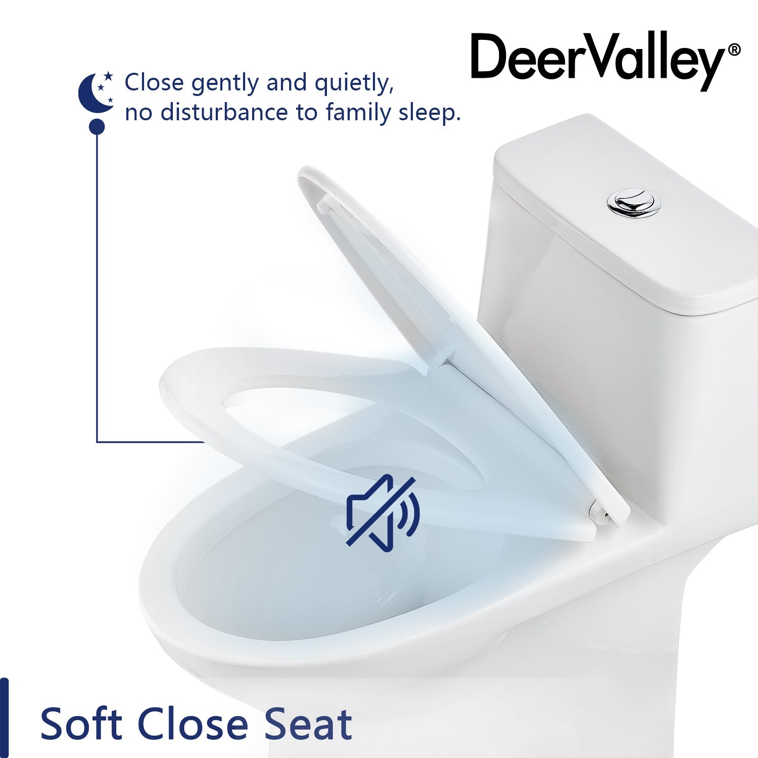 Ally 10" Rough-in Dual-Flush Elongated One-Piece Toilet with Glazed Surface Modern Toilet with Comfort Seat Height (Seat Included)