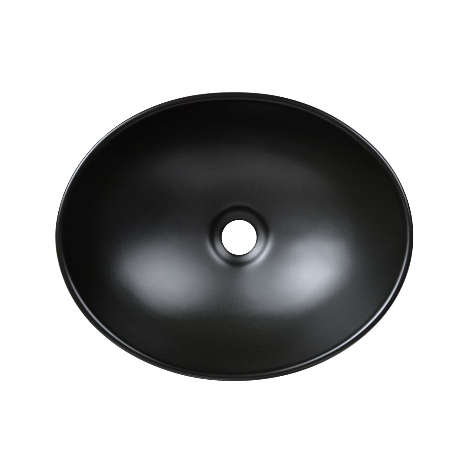 HORIZON Oval Vessel Bathroom Sink, Without Overflow With Multiple Colors