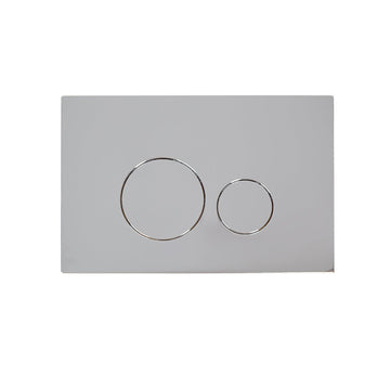 DeerVally DV-C0087S102 Dual Flush Actuator Plate (Fit with DV-1C0087 In-Wall Toilet Tank Carrier System)