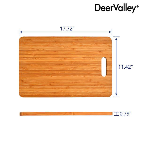 DeerValley DV-K0065B01 17.72" x 11.42" x 0.79" Kitchen Sink Cutting Board (Compatible with DV-1K0065)
