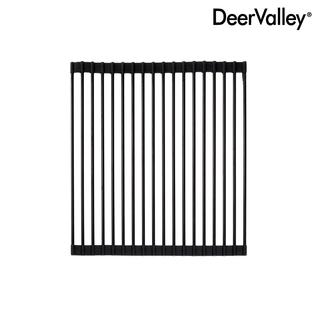 DV K0065R01 18.11" x 12.99" x 2.09" Kitchen Roll Up Dish Rack