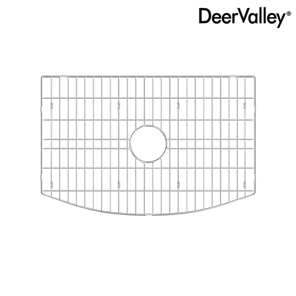 DeerValley DV-K0066G20 27.56" x 18.11" x 1.57" Kitchen Sink Grid (Compatible with DV-1K0066)