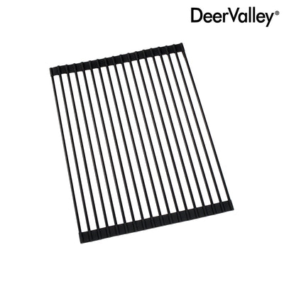 DeerValley DV-K0067R02 18.89" x 10" Kitchen Roll-Up Dish Rack (Compatible with DV-1K0067)
