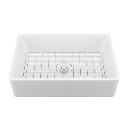 DeerValley Bath DeerValley DV-1K119 Feast 33" L x 20" W Ceramic Farmhouse Kitchen Sink Kitchen Sink