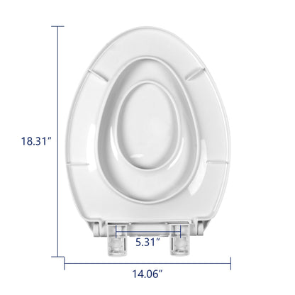 ALLY One-Piece Elongated Toilet, 1.1/1.6GPF Dual-Flush  with Multiple Colors