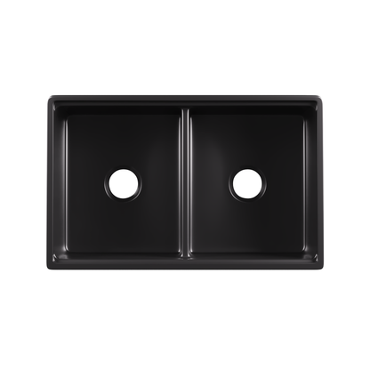 32.87" L x 20" W Rectangular Workstation Farmhouse Kitchen Sink, Easy-Cleaning With Multiple Colors