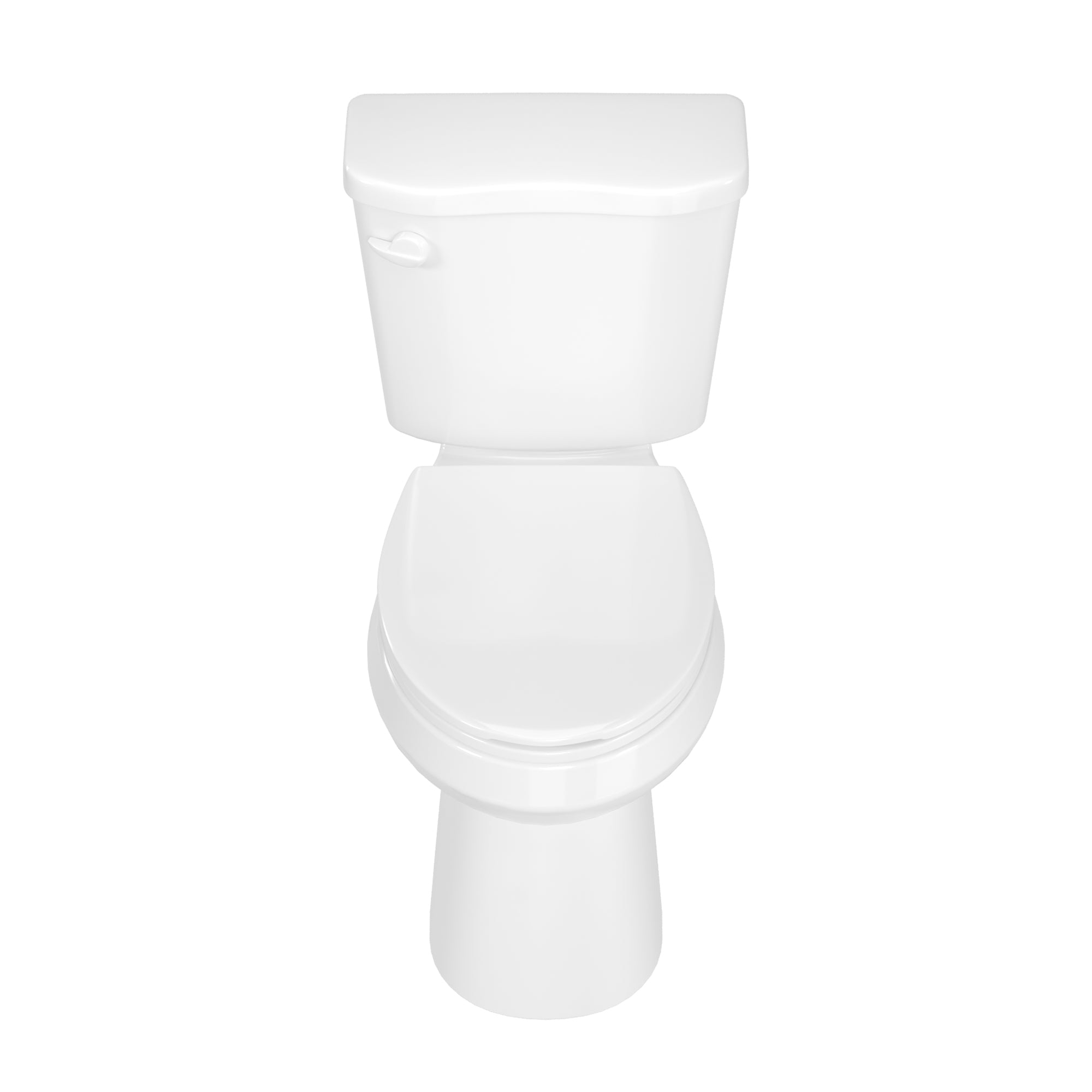 17" ADA Chair Height 2-Piece 1.28 GPF Single Flush Elongated Toilet in White, MaP 1000g, Soft-Close Seat