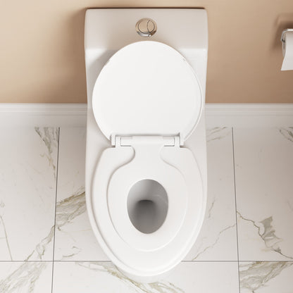 ALLY One-Piece Elongated Toilet, 1.1/1.6GPF Dual-Flush  with Multiple Colors